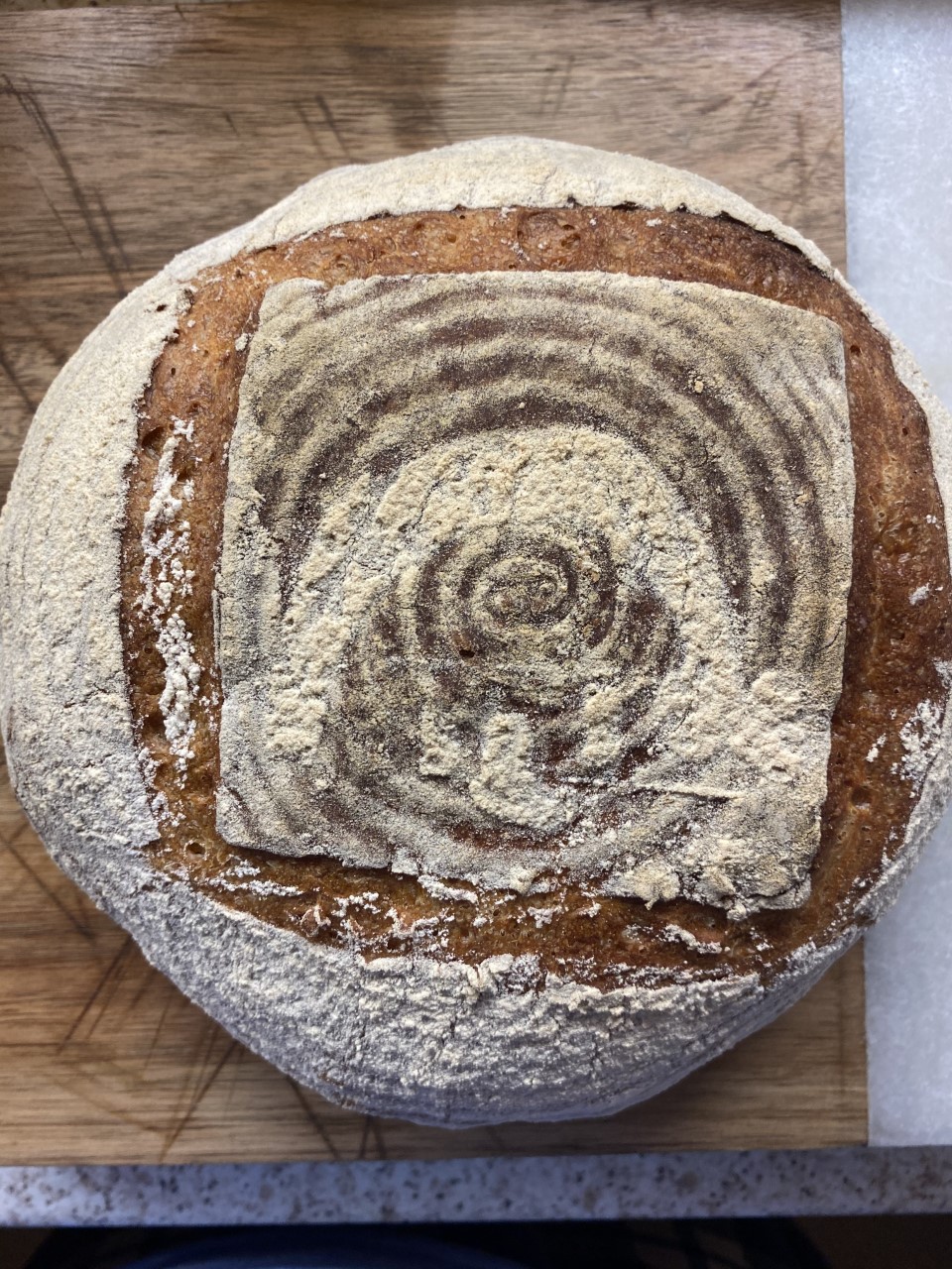 Picture winner of the month, Igloo themed bread.