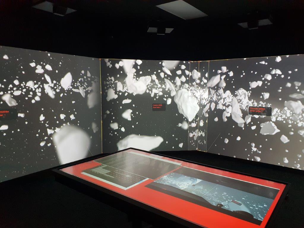 Newly installed Igloo Vision projector room at University of South Australia