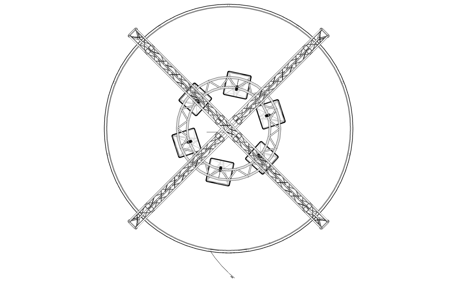 diagram of the top of an igloo