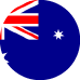 Australian flag for Melbourne.