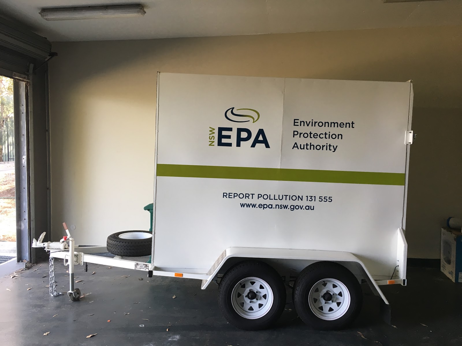 Environment Protection Agency trailer.