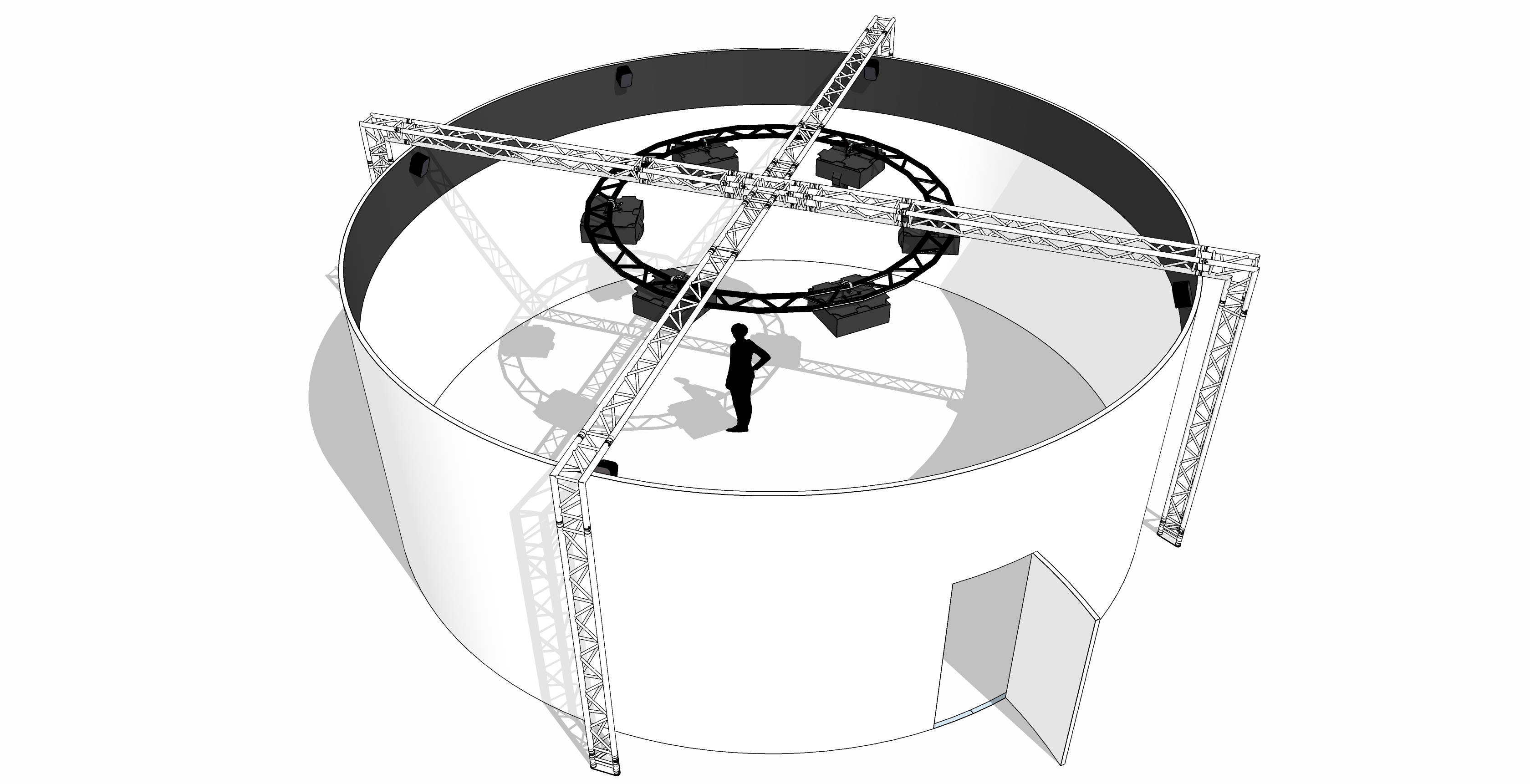 computer made diagram of igloo