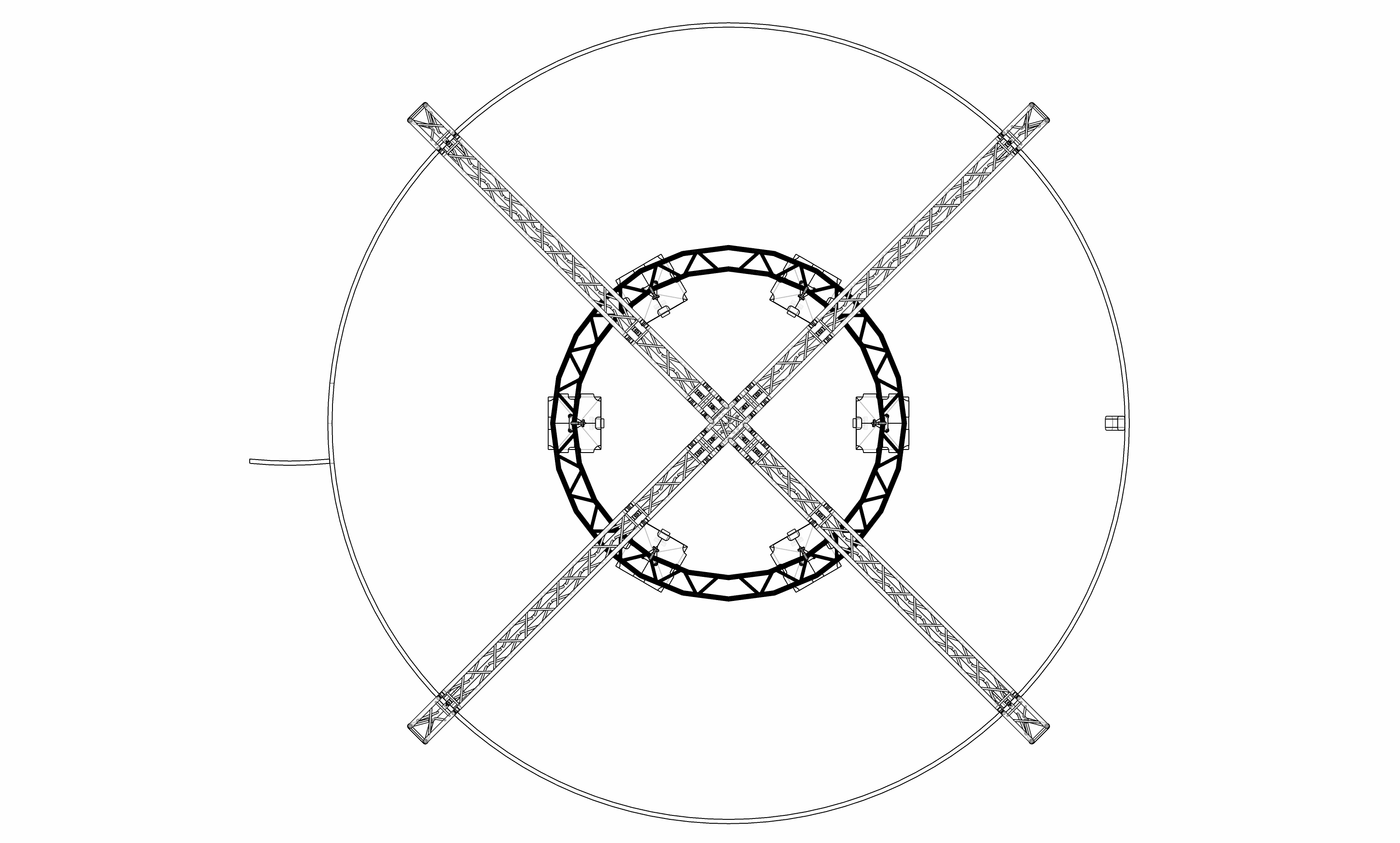 diagram of the top of an igloo