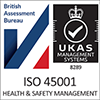 ISO 45001 certified