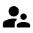 Two-person icon