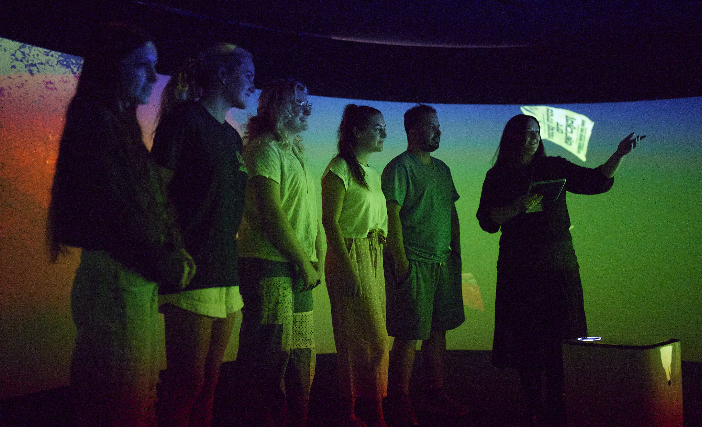 Transforming teacher training with an Igloo immersive cylinder